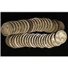 Image 1 : SOLID DATE ROLL OF 40-1927 BUFFALO NICKELS