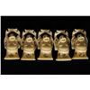 Image 1 : 5 JAPANESE SIGNED "NETSUKES" A NETSUKE IS A
