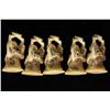 Image 2 : 5 JAPANESE SIGNED "NETSUKES" A NETSUKE IS A
