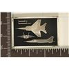 Image 2 : .59 OZ. PF STERLING SILVER AVIATION INGOT: MIKOYAN