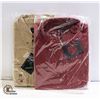 Image 1 : NEW SHIRTS 1TAN/1BURGANDY SIZE L