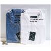 Image 1 : NEW WESTLINE SHIRTS 1DENIM/1WHITE SIZE 2XL