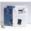 Image 1 : NEW WESTLINE SHIRTS 1DENIM/1WHITE SIZE 2XL