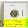 Image 1 : ANCIENT ROMAN BRONZE COIN CIRCA 300-400CE