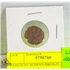 Image 1 : ANCIENT ROMAN BRONZE COIN CIRCA 300-400CE
