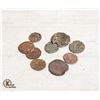 Image 1 : LOT OF 9 ANCIENT ROMAN COINS 300-400CE