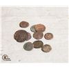Image 1 : LOT OF 10 ANCIENT ROMAN COINS 300-400CE