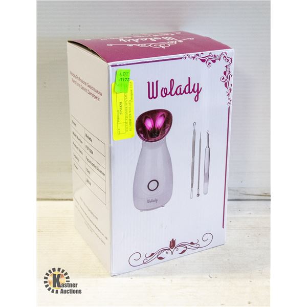 FACIAL STEAMER SPA SAUNA FACE HUMIDIFIER WOLADY