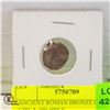 Image 1 : ANCIENT ROMAN BRONZE COIN CIRCA 300-400CE