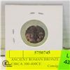 Image 1 : ANCIENT ROMAN BRONZE COIN CIRCA 300-400CE
