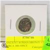 Image 1 : ANCIENT ROMAN BRONZE COIN CIRCA 300-400CE