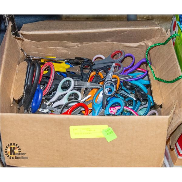 BOX OF SCISSORS