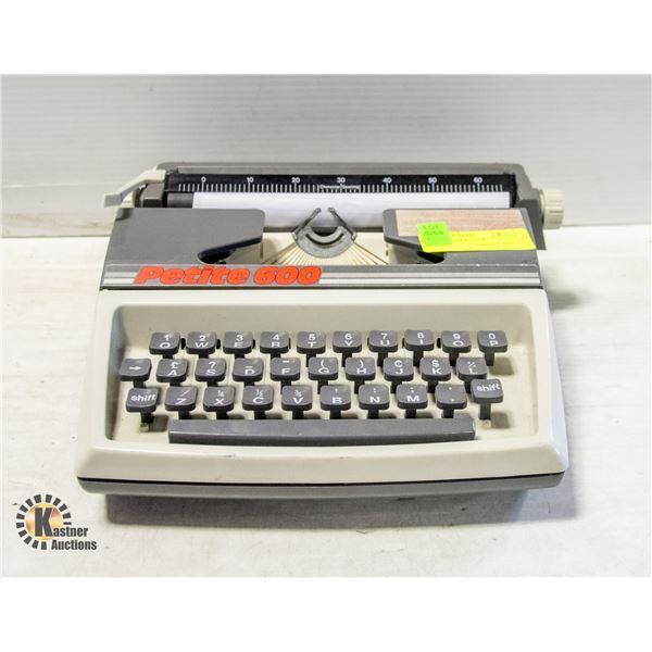 PETITE 600 TYPEWRITER