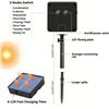 Image 5 : NEW 10M COLORFUL 8 FUNCTION 100 LED SOLAR LIGHTS