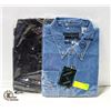 Image 1 : NEW SHIRTS 1DENIM/1BLACK SIZE 2XL