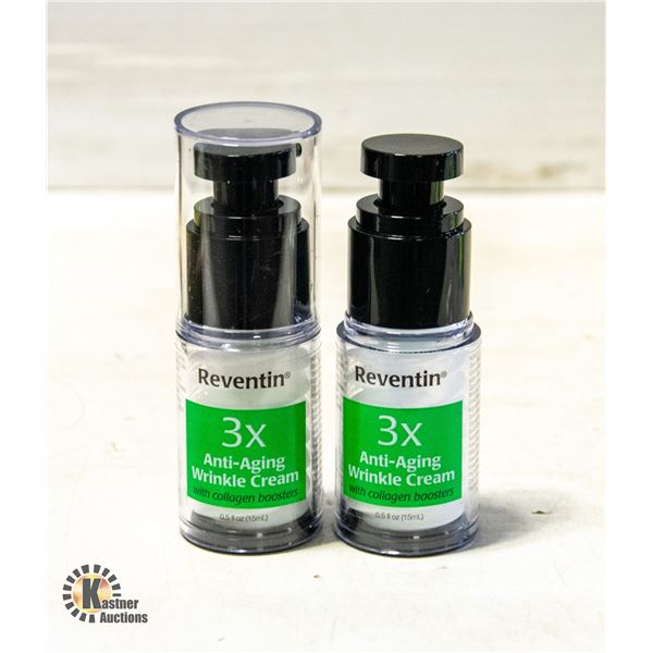 2 UNITS OF REVENTIN 3X ANTI-AGING