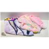 KIDS UNICORN BLANKET WITH 2 ULTRA SOFT