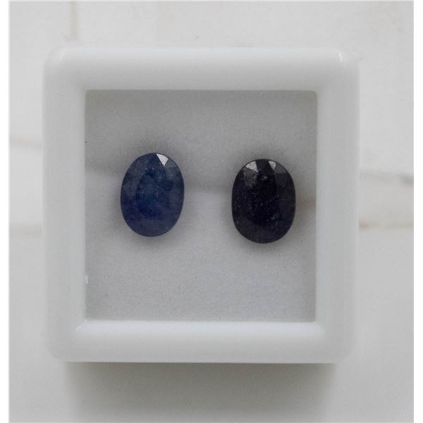 #163-HEATED BLUE SAPPHIRE GEMSTONE 3.85 CT