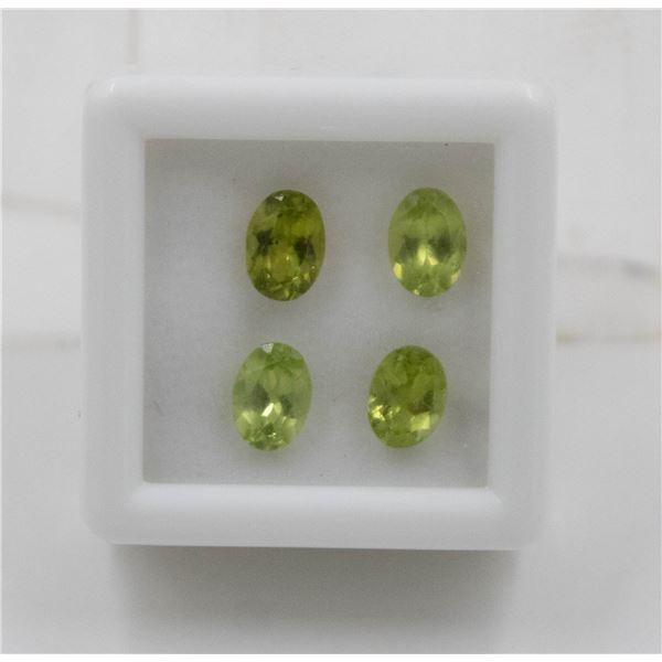 #155-GREEN PERIDOT GEMSTONE 3.20 CT