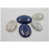 #146-NATURAL BLUE LAPIZ LAZULI /MOONSTONE 136.60 C
