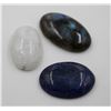 Image 1 : #142-BLUE LAPIZ/LABRIDORITE/MOONSTONE 116.45 CT