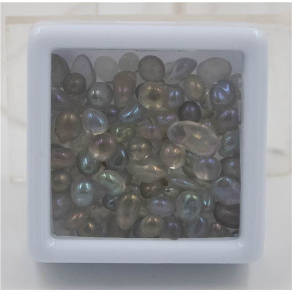 #102-NATURAL RAINBOW MOONSTONE ROUGH 91.05 CT