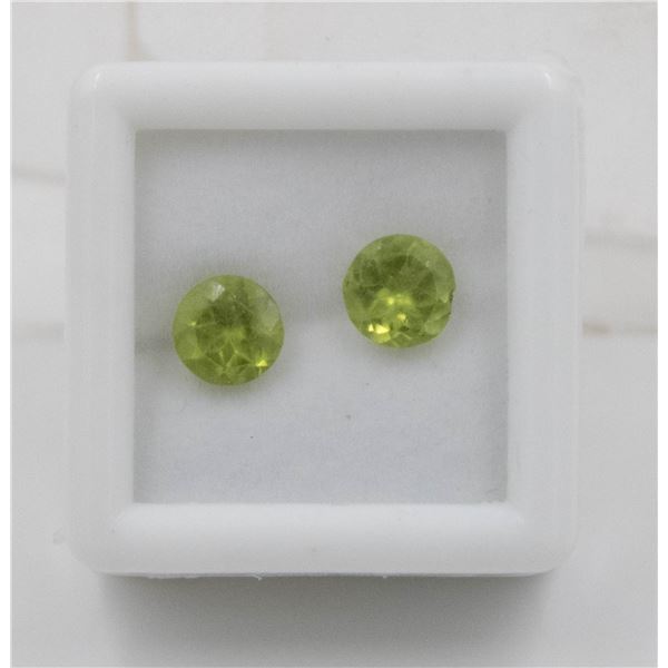 #160-GREEN PERIDOT GEMSTONE 2.00 CT