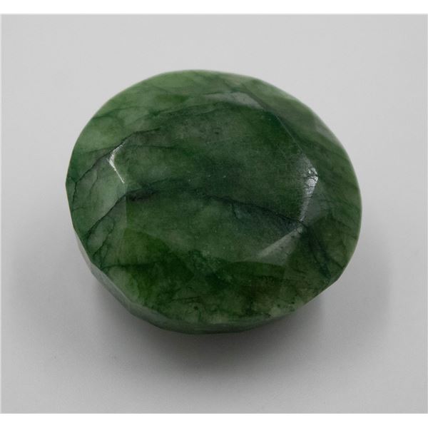 #56-GREEN EMERALD GEMSTONE 147.70 CT