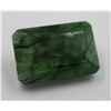 Image 1 : #62-GREEN EMERALD GEMSTONE 103.30 CT