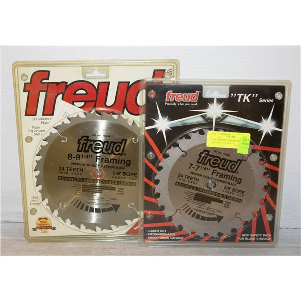 FRUED NEW CARBIDE TIP SAW BLADES 7-1/4" & 8-1/4"