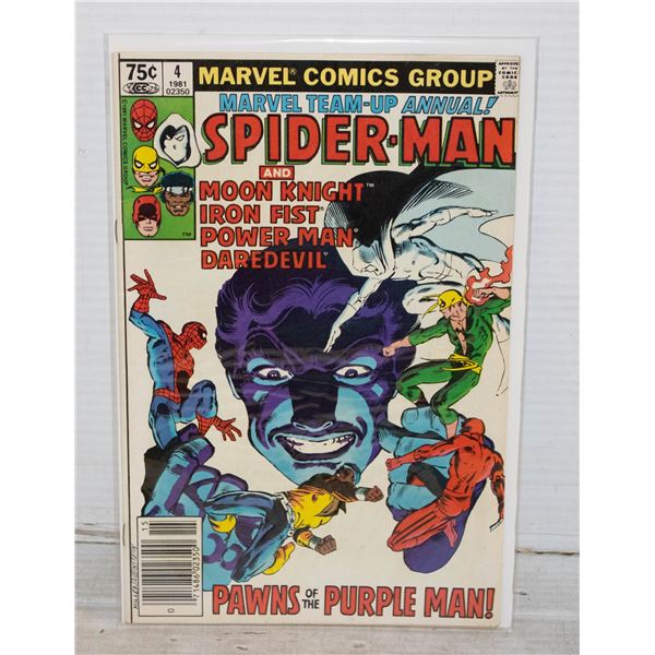 MARVEL COMICS PUBLISHED 1981