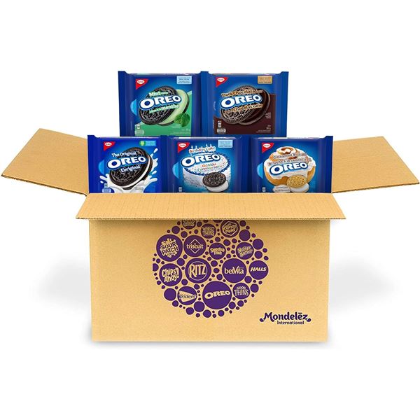 NEW CASE OF OREO SCHOOL SNACK VARIETY PACK