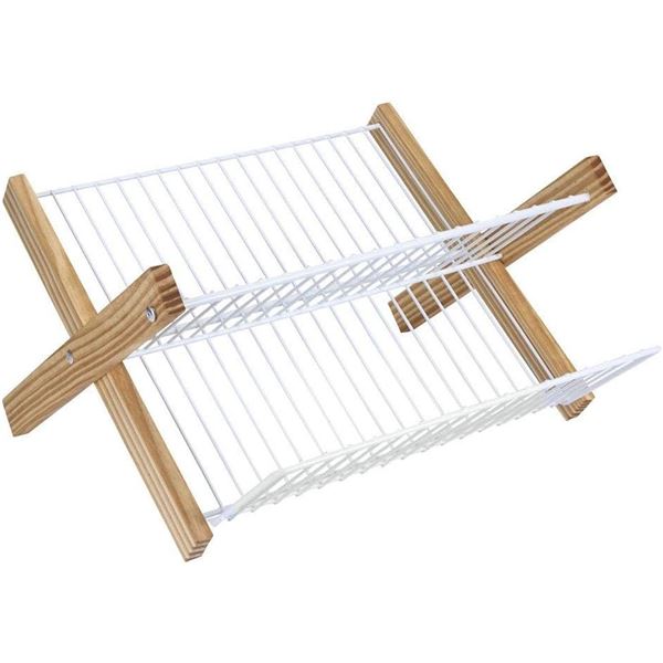 NEW METALTEX LILLY DISH DRYING RACK 42 X 37CM