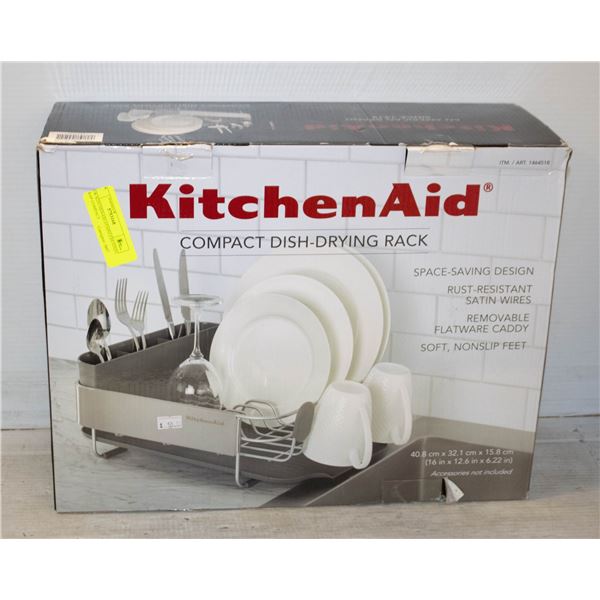 NEW KITCHENAID STAINLESS STEEL WRAP COMPACT