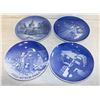 Image 1 : COPENHAGEN PORCELAIN LIMITED EDITION (4PLATES)