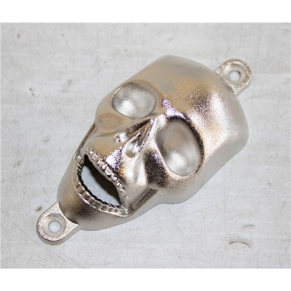 NEW 4”X2” METAL SKULL BOTTLE OPENER