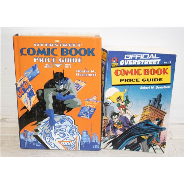 2 COMIC BOOK PRICE GUIDES