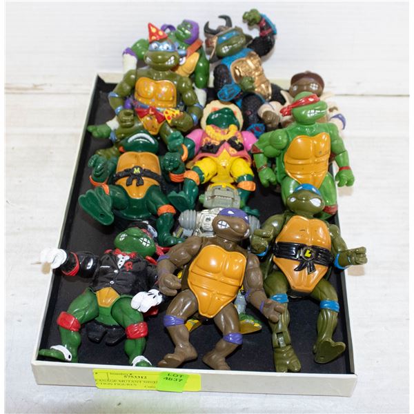 TEANAGE MUTANT NINJA TURTLE ACTION FIGURES