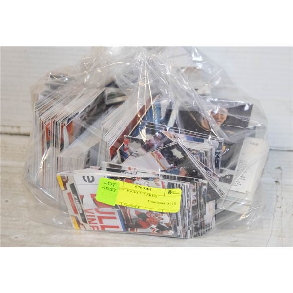 BAG OF HOCKEY CARDS