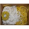 Image 1 : BOX OF BOY SCOUT PRACTICE ROPES