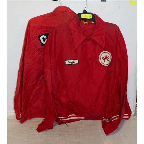 1978 COMMOMWEATH GAMES JACKETS EMBROIDERED