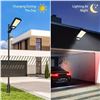 Image 6 : 12 GRID LED LIGHT WATERPROOF SOLAR STREET LIGHT