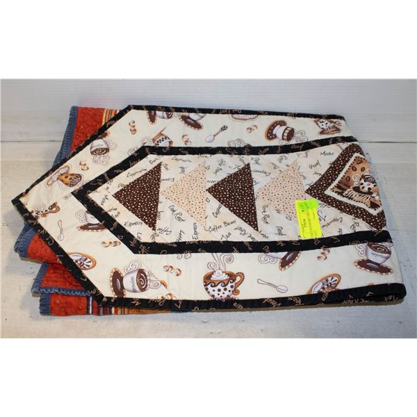 3FTX4FT PATCHWORK TABLECLOTH & TABLE