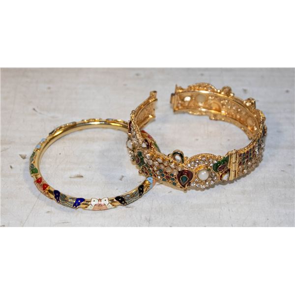 ESTATE LADIES BANGLE BRACELETS TOGETHER-ESTATE