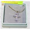 Image 1 : ESTATE BLUE AURORA CROSS NECKLACE IN BOX-ESTATE