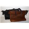 Image 1 : 2 X 100% GENUINE LEATHER QUALITY BOOK BAGS