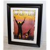 Image 1 : LED ZEPPLIN FRAMED TOUR PROMO POSTER
