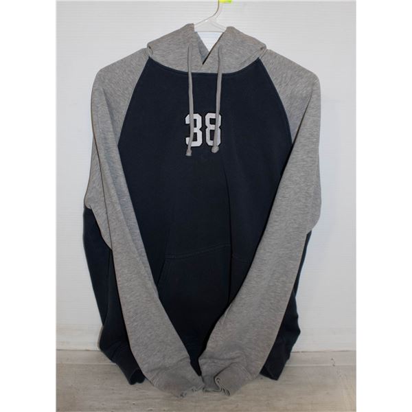 MENS MEDIUM BLUE GREY HOODIE 38