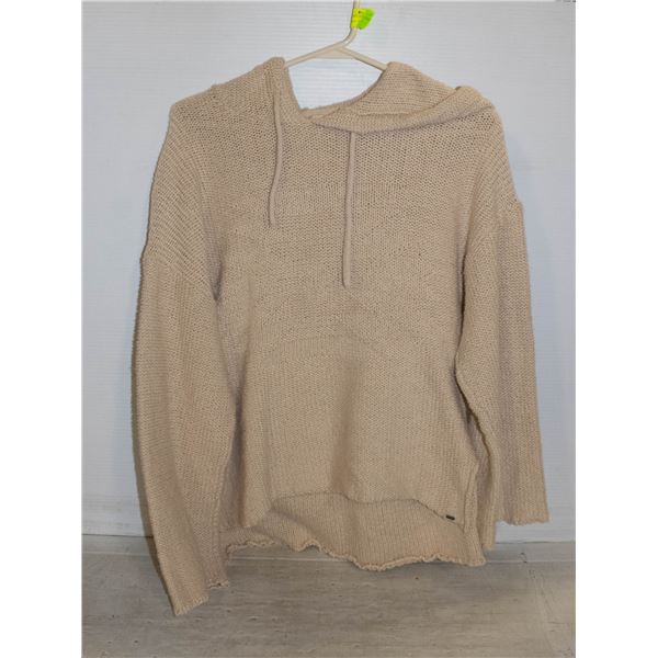 LADIES LARGE RIP CURL SWEATER HOODIE