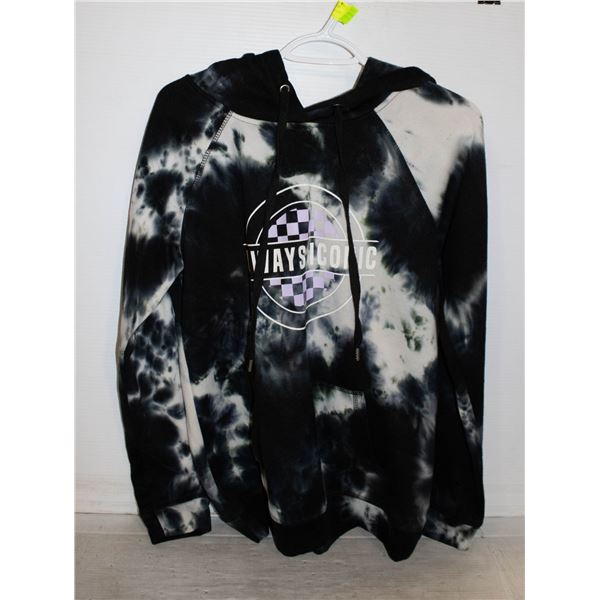 LADIES TIE DIE STYLE HOODIE SMALL